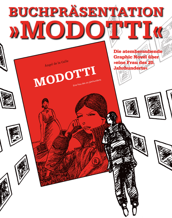 Buchpräsentation Modotti - Die atemberaubende Graphic Novel über eine Frau des 20. Jahrhunderts