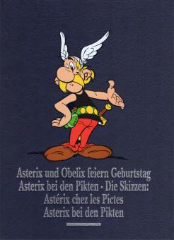 Asterix Gesamtausgabe 13: Asterix und Obelix feiern Geburtstag, Asterix bei den Pikten / Asterix bei den Pikten: Die Skizzen 