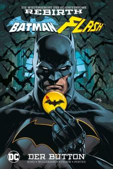 Batman/Flash: Der Button Hardcover (mit Batman-Button)