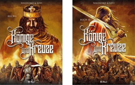 Könige und Kreuze Buch 1 und 2 (Set)