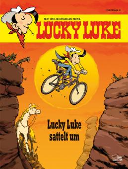 Lucky Luke (HC) Lucky Luke sattelt um (Hommage)