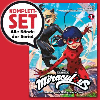 Miraculous: Abenteuer von Ladybug und Cat Noir (Manga) Komplettset (3 Bände)