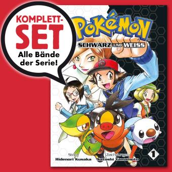 Pokémon Schwarz und Weiß Komplettset (9 Bände)