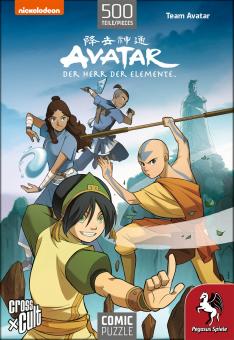 Comic-Puzzle: Avatar - Team Avatar 