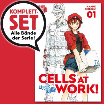 Cells at Work! Komplettset (6 Bände)