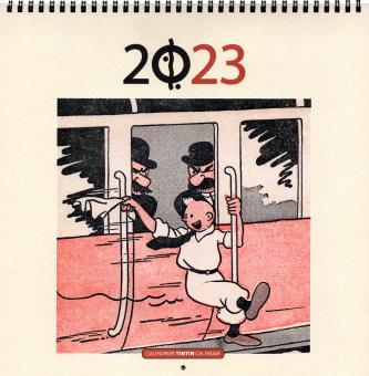 Tintin (Tim und Struppi) Kalender 2023 