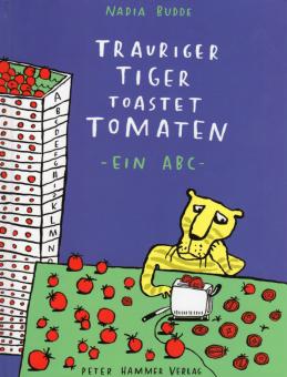 Trauriger Tiger toastet Tomaten 