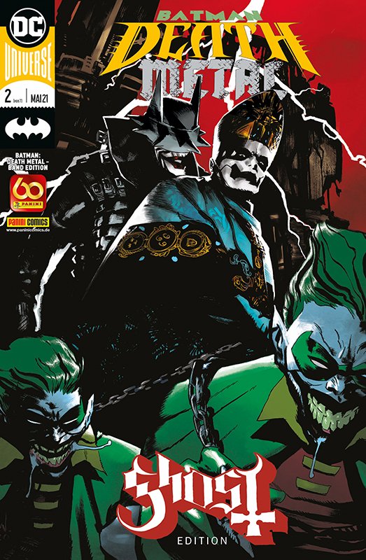 Batman - Death Metal 2 (Ghost-Editon) (Joshua Williamson, Peter Tomasi,  Scott Snyder, Greg Capullo, Tony S. Daniel) | Modern Graphics - comics &  more