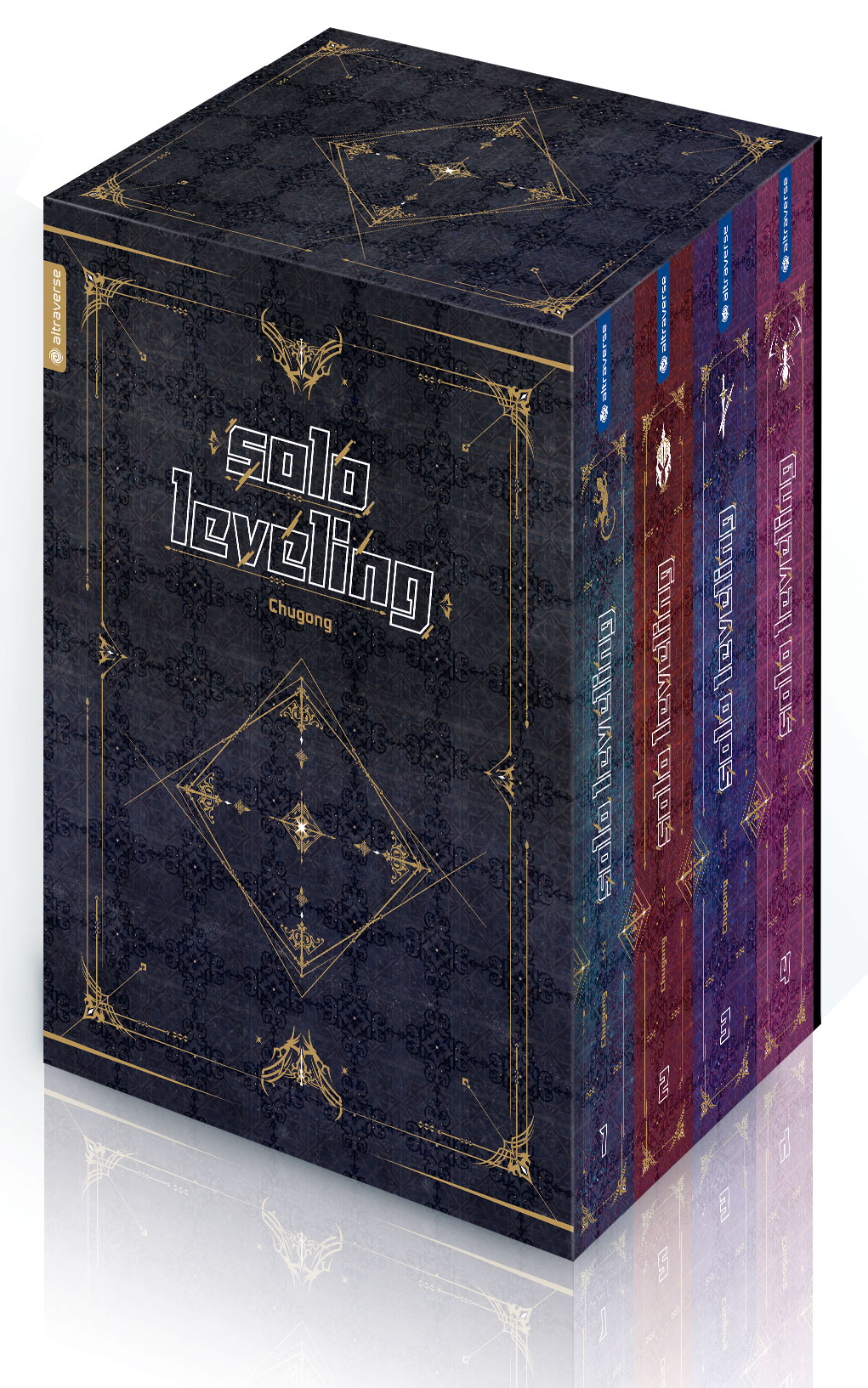 Solo Leveling (Roman) Band 1-4 ( Hardcover in Box) (Chugong)